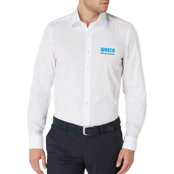 Herrenhemd WAECO, langarm, Body Fit – Bild 2